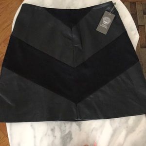 Vince Camuto Women’s Faux Leather Skirt